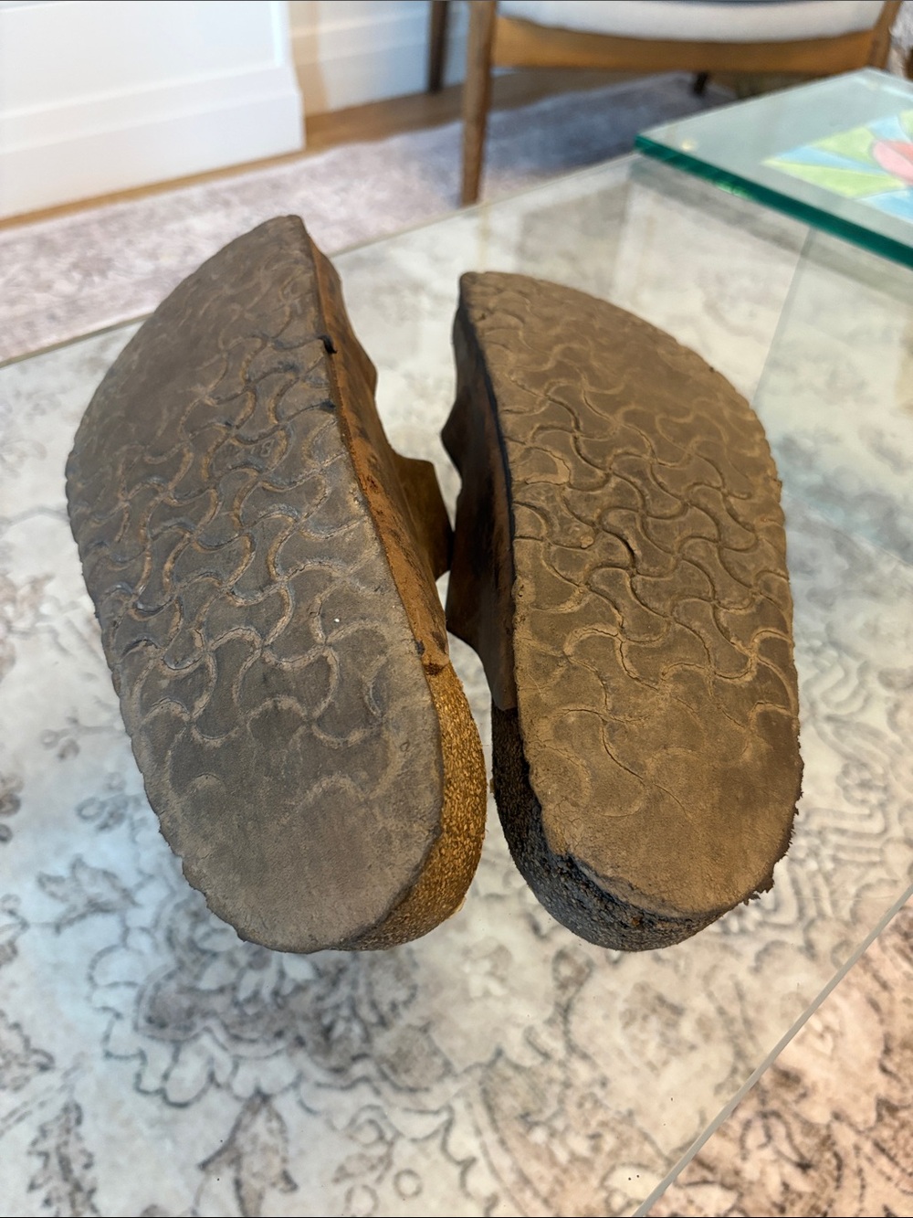 Birkenstock Arizona Two-Strap Sandals in Brown | Size 11 - Picture 2 of 6